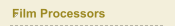 Film Processors 